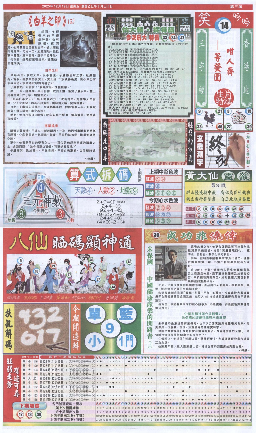 132期新报跑狗-1(正面)[图]