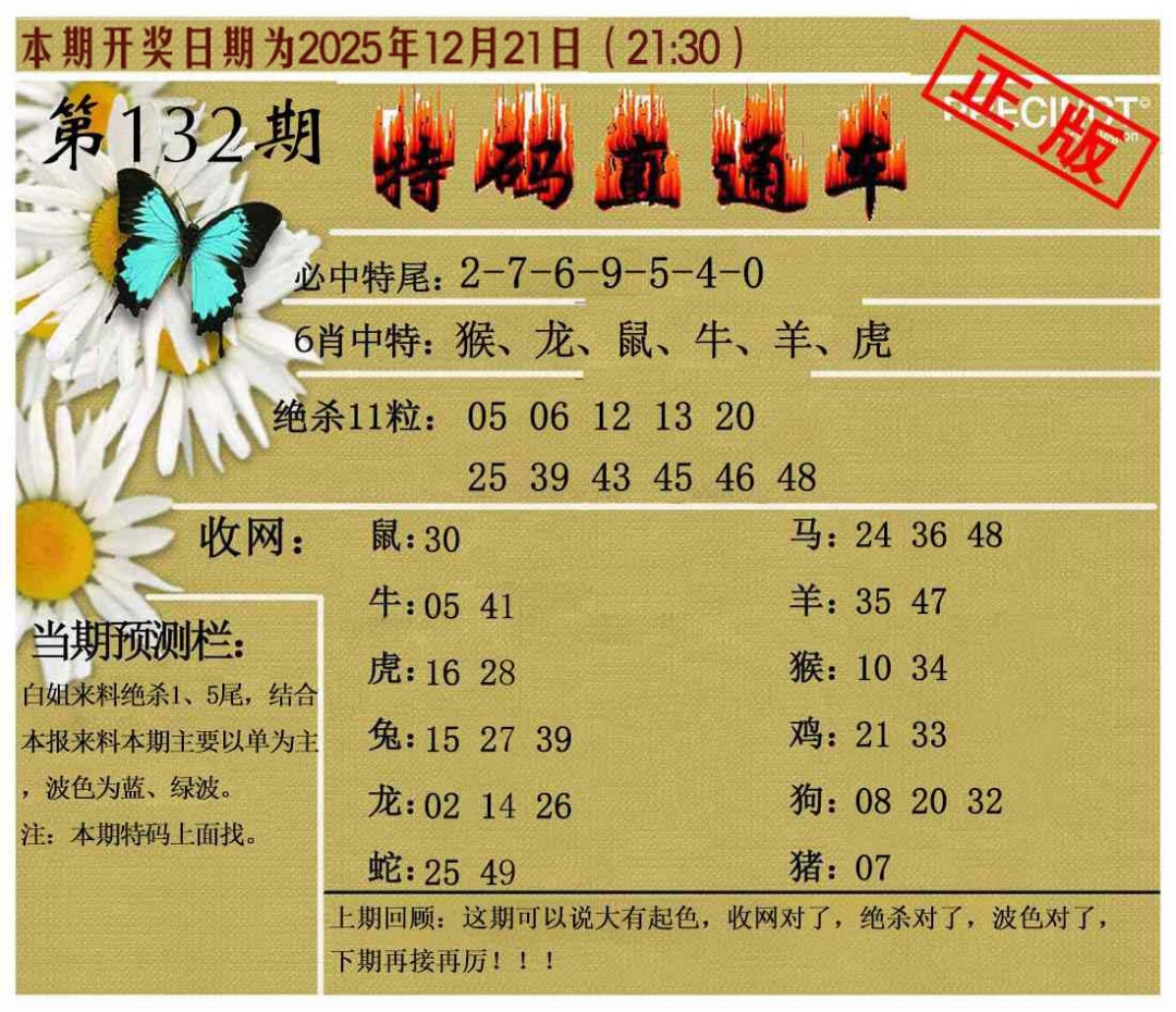 132期特码直通车[图]